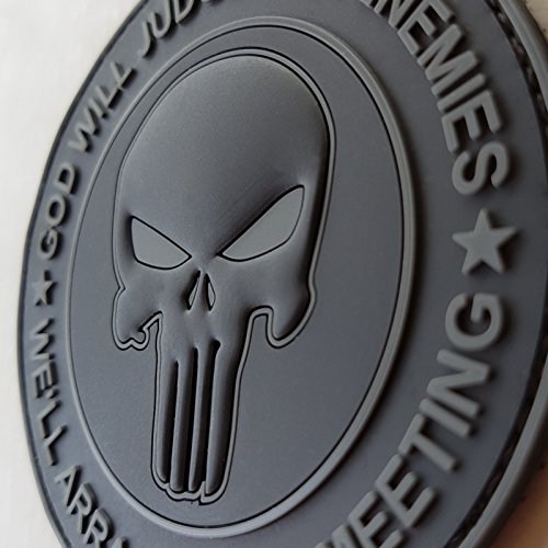 God Will Judge Our Enemies PVC Patch (Blackout Subdued)