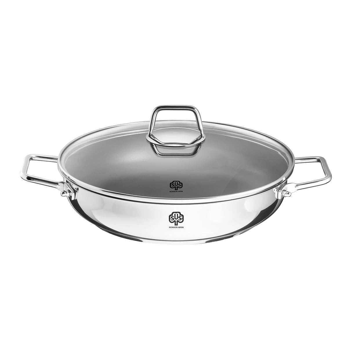 Schulte-Ufer Wega Frying Pan 28 Cm metallic
