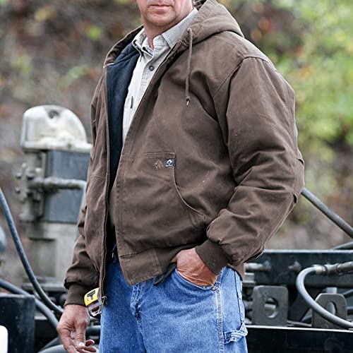 Image of DRI DUCK Cheyenne Men's Cotton Canvas Hooded Work Jacket, 5020
