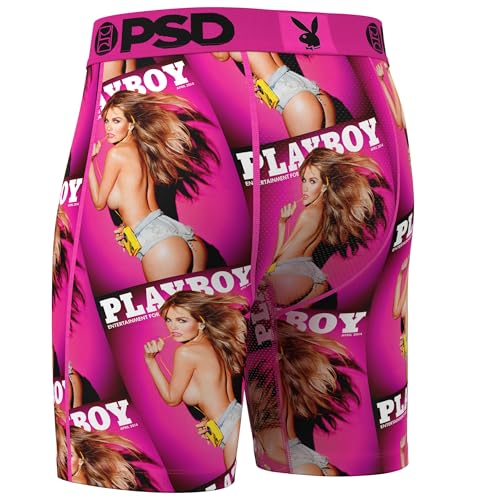 PSD Men's Playboy Jams Boxer Brief, Multi, S3