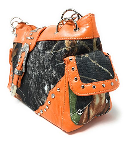 Premium Women's Camouflage Buckle Shoulder Handbag Wallet in Multi-Color4