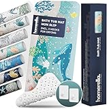 Bathtub Mat Non Slip Anti Mold for Kids 40x16 - homerella...