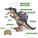FUN LITTLE TOYS Remote Control Dinosaur for Kids, Electronic Walking Spray Mist Large Dinosaur Toys with Glowing Eyes, Roaring Dinosaur Sound, 18.5'' Realistic Spinosaurus Toy Dinosaur for Boys, Girls