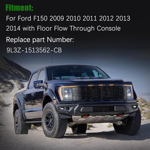 Insertos para portavasos consola Ford F150 2009-2014 miniatura 5
