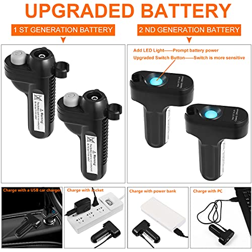 Kedsum Portable Camp Shower, Camp Shower Head With Two Rechargeable Batteries, Portable Outdoor Shower For Camping, Hiking, Traveling Jp-2040 #TOP4
