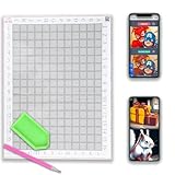 Easy Operation : In our web app(no need to be installed)→upload a photo you would like to turn into diamond painting art→then build the work by simply following assembly instructions generated by our web app.Simple and easy to follow steps. Instant P...