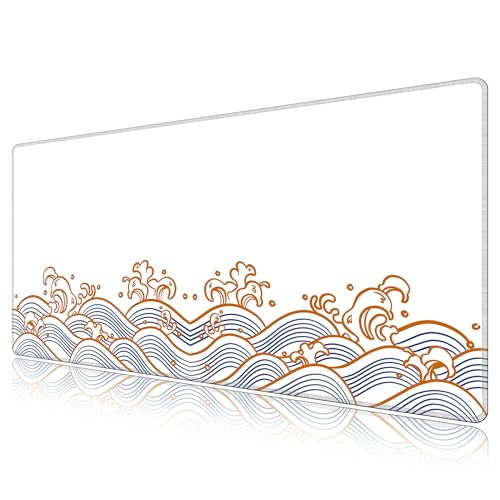 Tapis de souris large LL-COEUR fini le clavier qui glisse