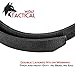 WOLF TACTICAL Heavy Duty Quick-Release EDC Belt - Stiffened 2-Ply 1.5” Nylon Gun Belt for Concealed Carry Holsters
