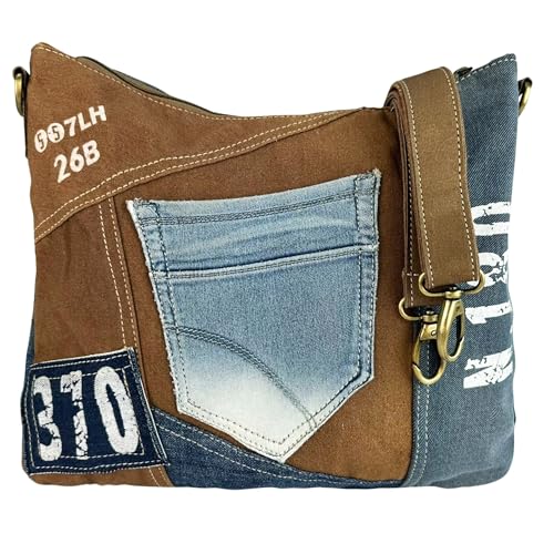 La nostra borsa da donna Sunsa è pratica, robusta e unica. La borsa per jeans usa da Cross Body Bag si adatta perfettamente a qualsiasi età e occasione. La borsa a tracolla non passa inosservata.