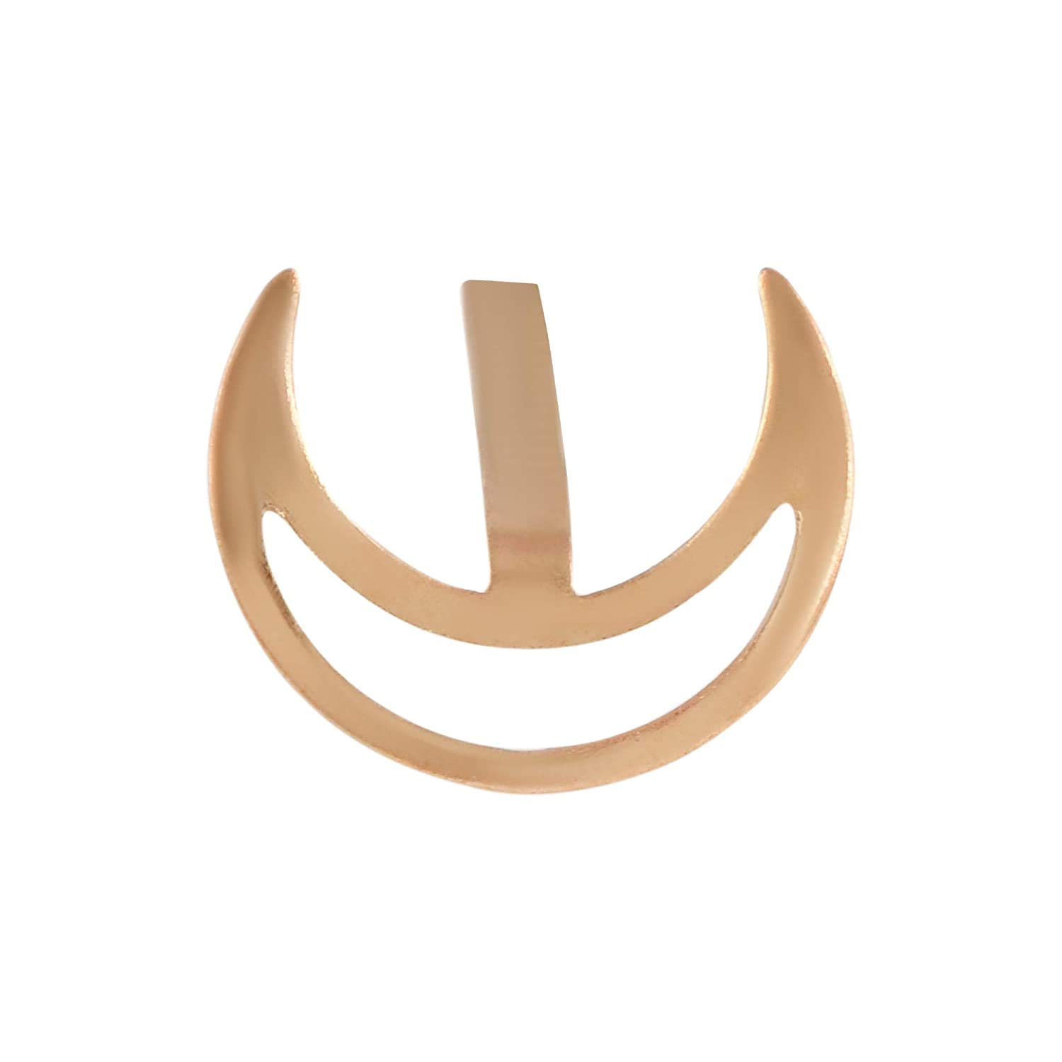 Morir Copper Maratha Chandra KOR Bindi Teeka Tool Marathi Maharashtrian Pooja Article Hindu Deity Ornament Daily Usage and Occasionally for Men Women