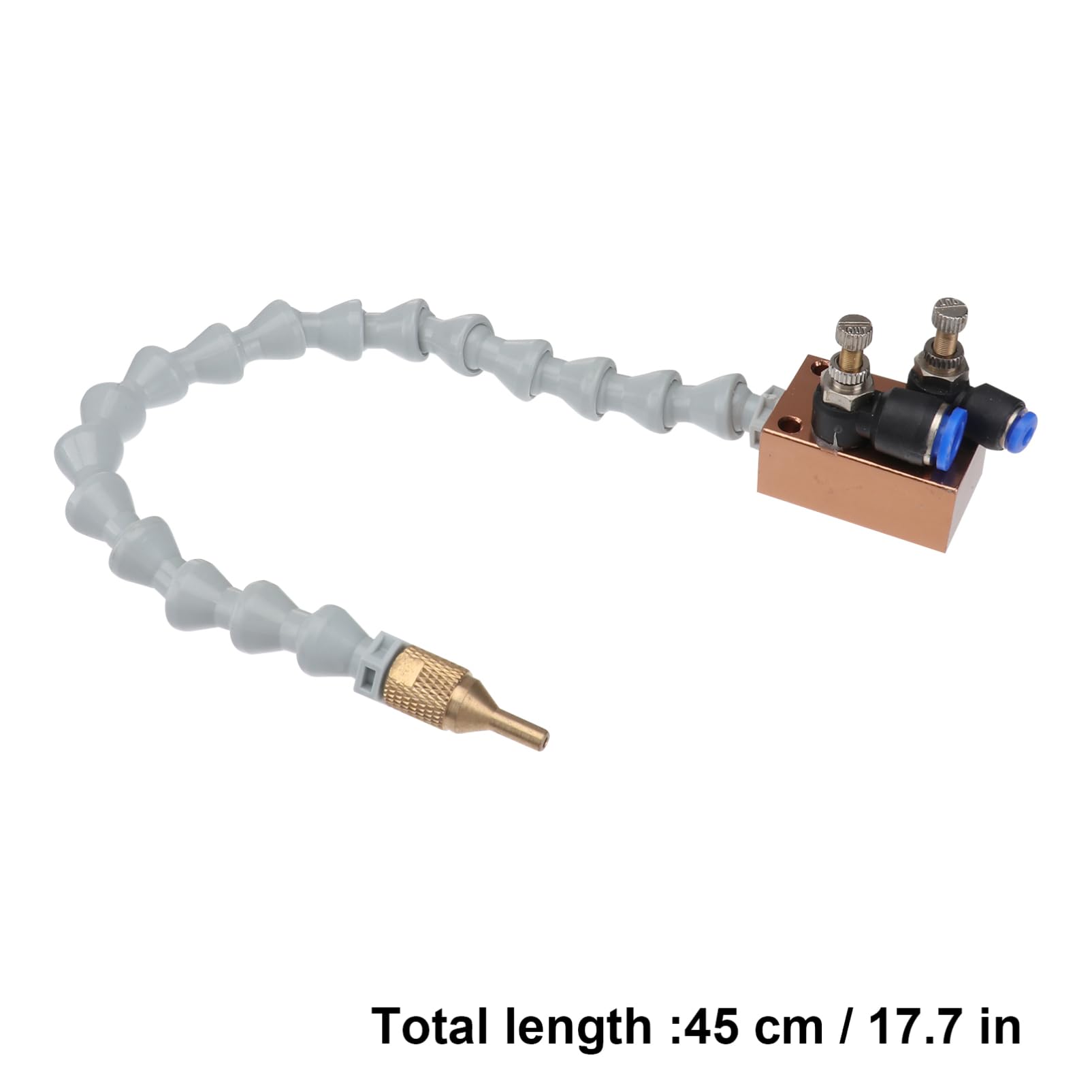 ARTIBETTER Cnc Lathe Nozzle Spray System 8mm Air Pipe Coolant for Drilling Milling Random Color