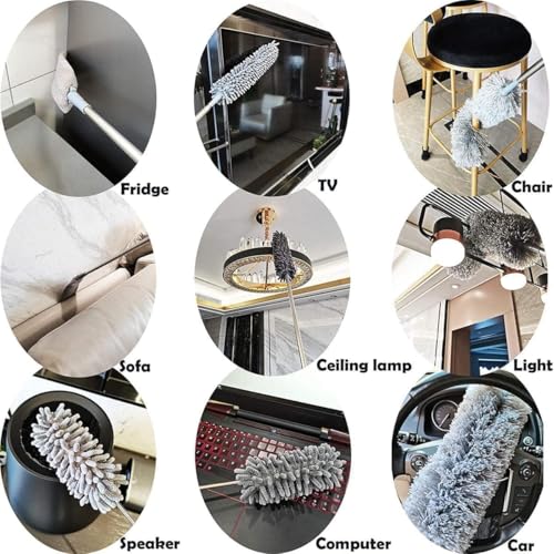 Image of Multi Purpose Microfiber Duster for Home and Car Use (B+)