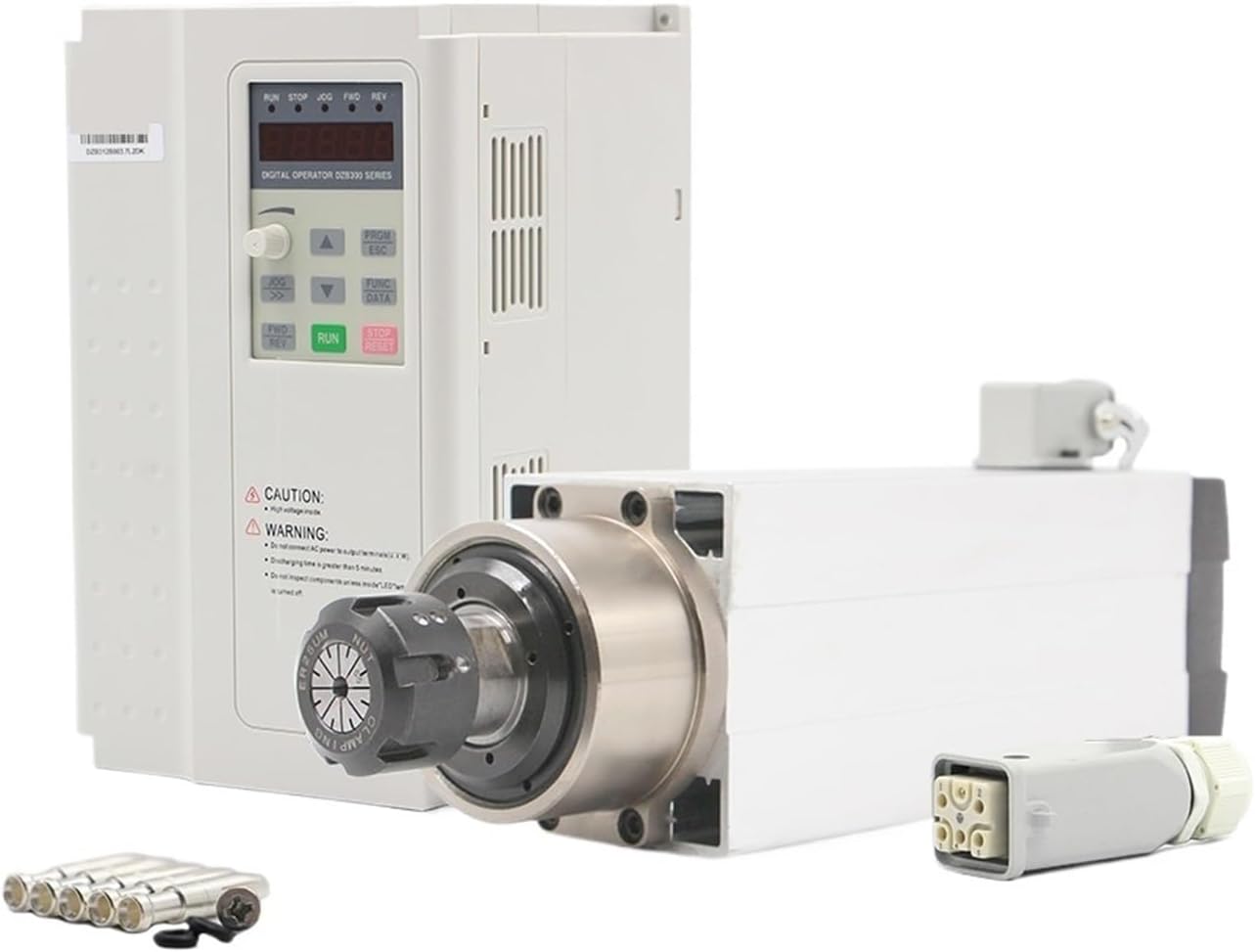 3.5kw ER25 air cooled spindle 4 ceramic ball bearings 3.7kw VFD/Inverter(380v)