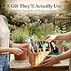 All-in-One Garden Tool Set with Basket, Stainless Steel Garden Tools with Wooden Handles, Garden Apron/Garden Waste Bags/Gardening Gloves Gardening Gift Set #3