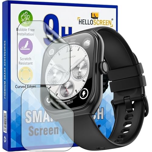 Image of 2 Pack | Screen Protector Guard for Noise Icon Arc | 2.01 inch | Smartwatch - Flexible & Ultrathin TPU Film, 9H Scratch Resistant, Bubble Free - Not a Tempered Glass