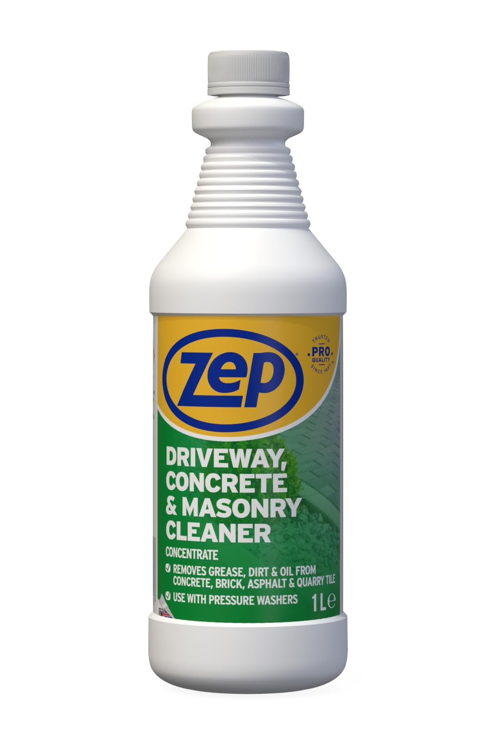 Zep Driveway, Concrete & Masonry Cleaner Concentrated formula covers up to 50m² Patio