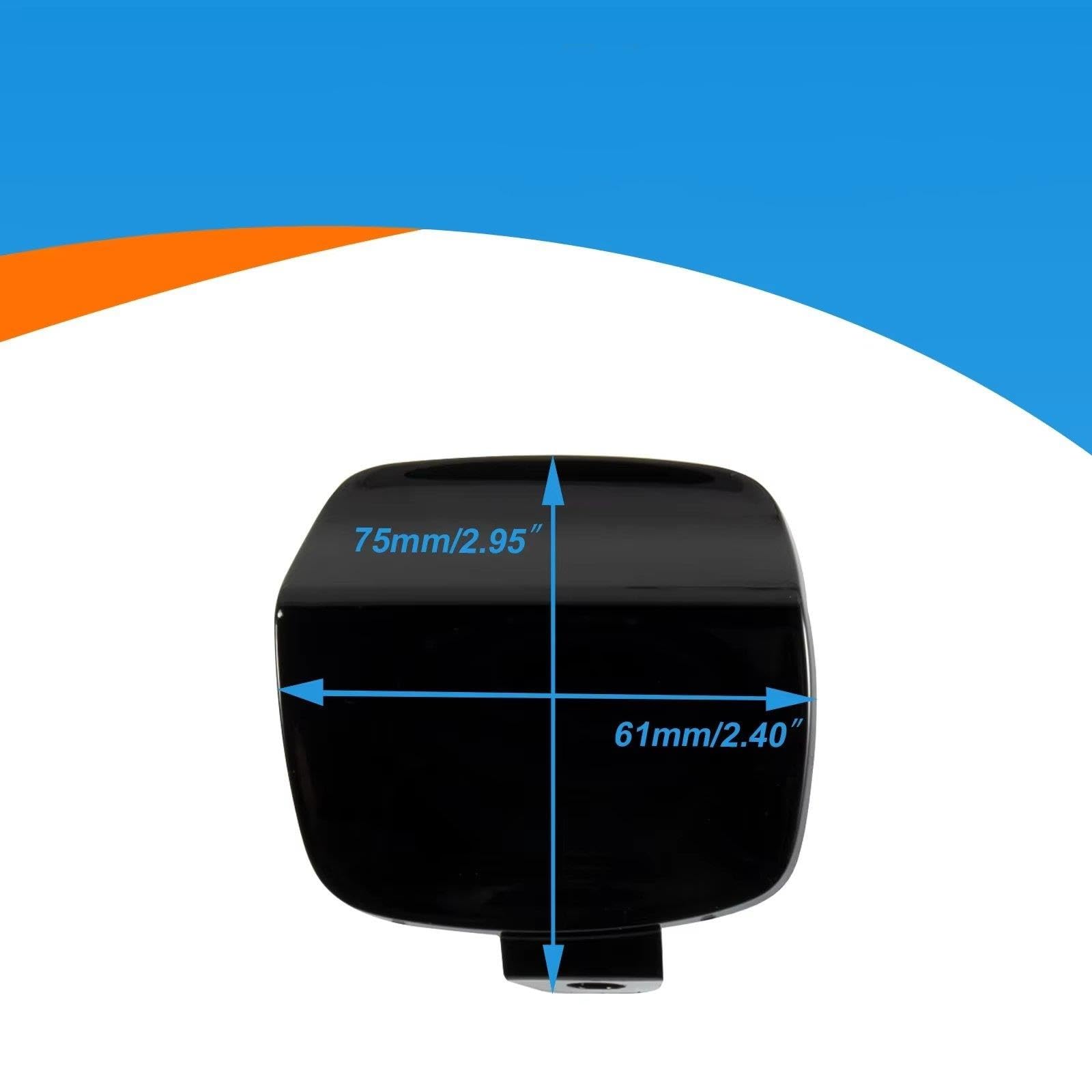 Cubierta Enganche Remolque para Volvo para S40 V50 08-12 39886337 39886117