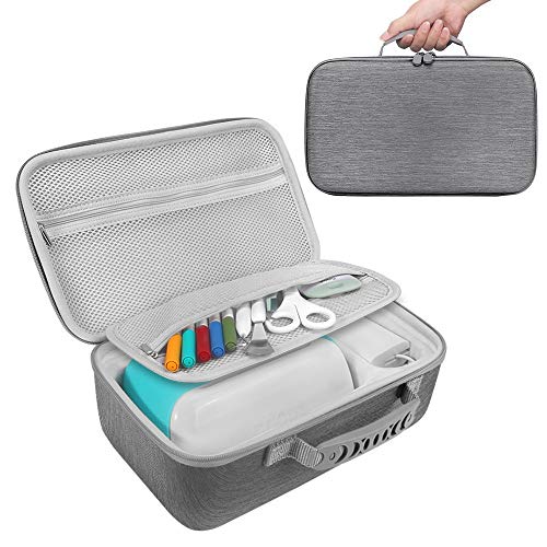 Eyglo Funda Protectora para Cricut Joy Machine Travel Carry Bag Impermeable Antichoque Cricut Joy Accesorios (Gris)
