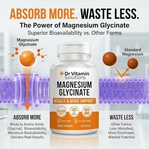 Dr. Vitamin Solutions Magnesium Glycinate Capsules