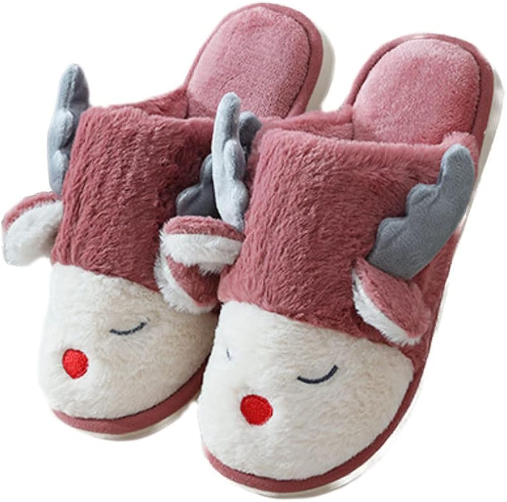 Reindeer bedroom slippers Clearance