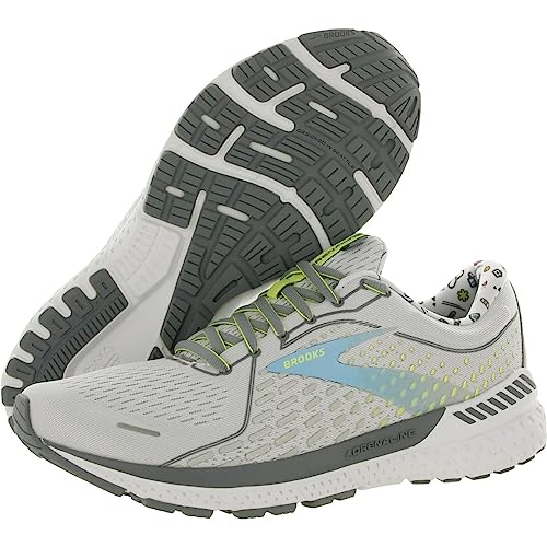 Brooks Brooks Men's Adrenaline GTS 21 Running Shoe - Oyster/Nightlife/Grey - 8.5