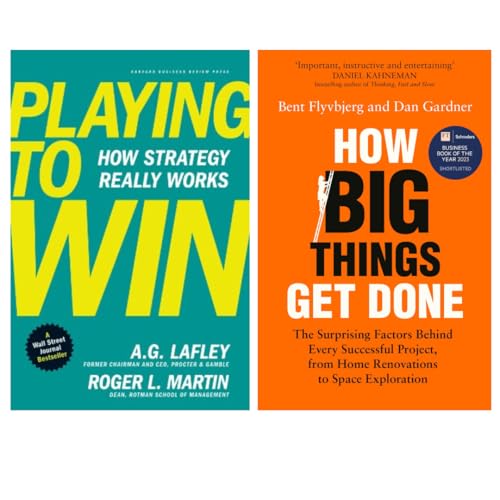 Image of Playing to Win How Strategy Really Works + How big things get done ( Set Of 2 Books )