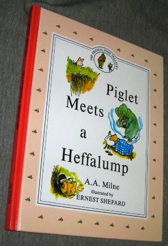 Piglet Meets a Heffalump 0525462228 Book Cover