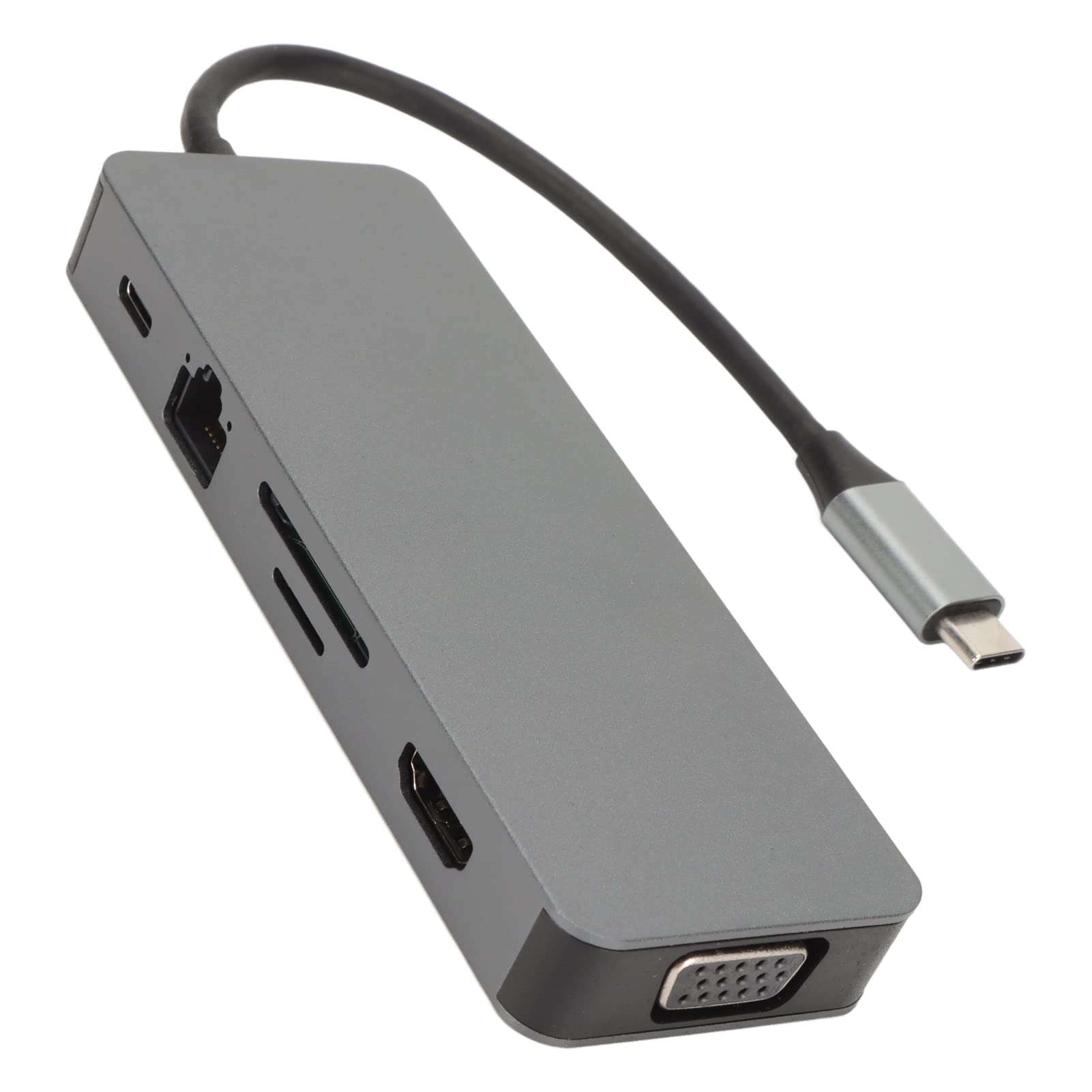 Hub USB C 11 w 1 Wydajny Rozdzielacz USB do Laptopa 4K HD VGA