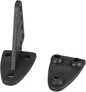 uxcell Control Horn, 20x21mm Plastic Horns with 4 Holes 1.6mm for RC Airplane Parts Black 10 Sets