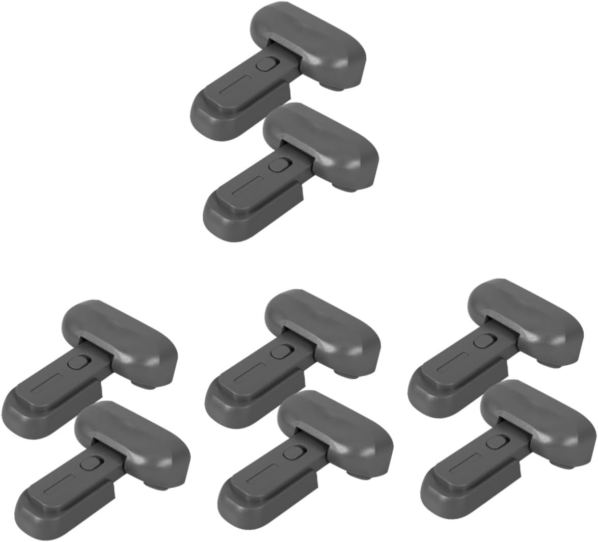 8pcs Cabinet Boy Girl Safety Locks Material Safety Door Locks for Boys and Girls Proofing