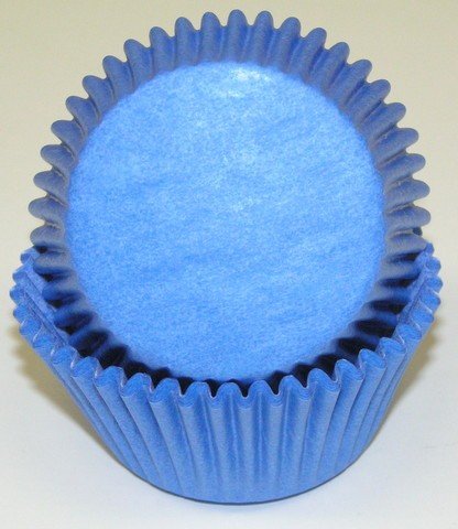 SOLID COLOR LIGHT BLUE Cupcake Liners Baking Cups Standard Size 50 Count