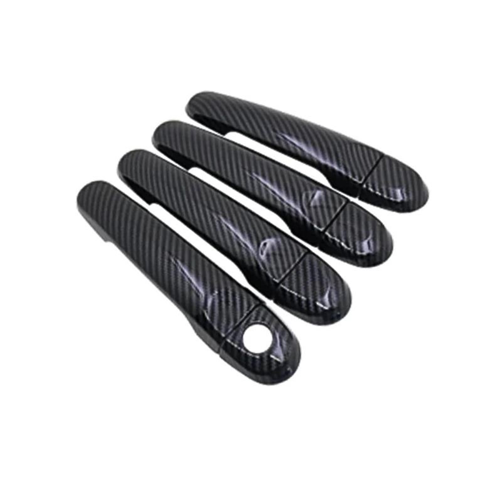 Piwine Style 9 Car Outer Door Handle Cover Trim For Nissan For Tiida For Pulsar C12 Mk2 2011~2023 Accessories Stickers Gadgets(Style 9)