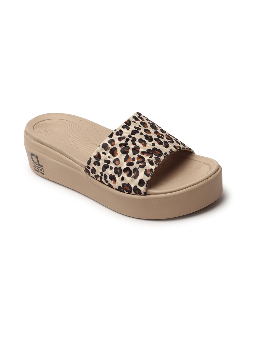 carlton london sports Carlton London women's Printed Flatform Slide Sandals-picture-17