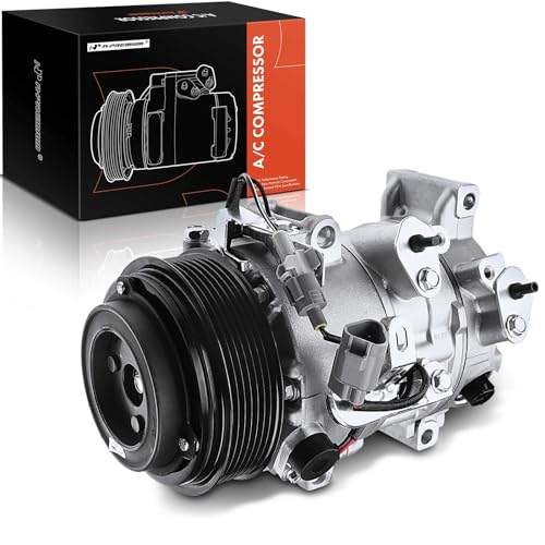 A-Premium Air Conditioner AC Compressor with Clutch Compatible with Toyota Avalon 3.5L 2005-2006 Sedan