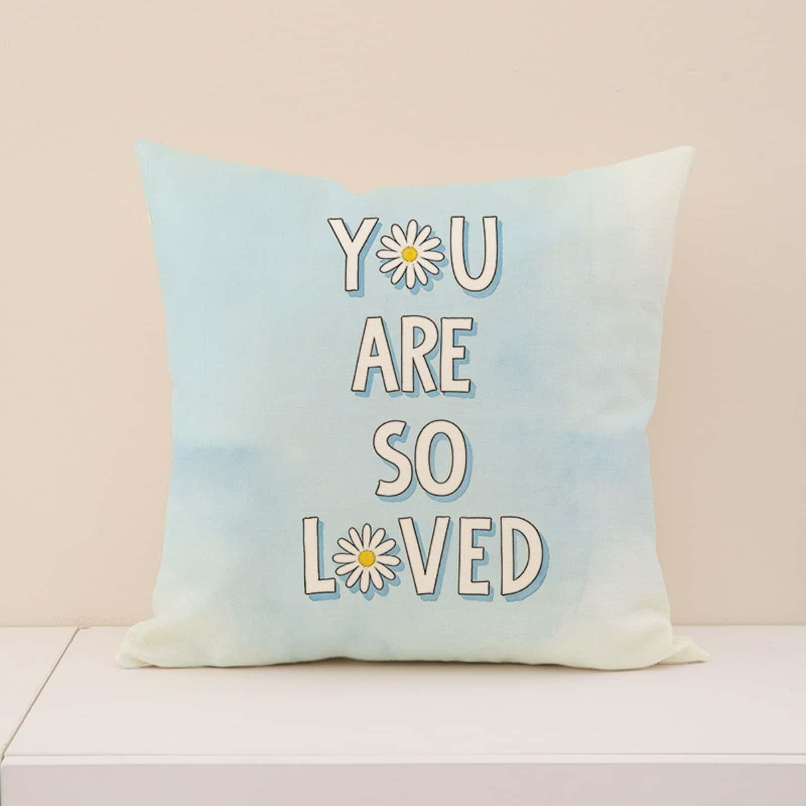 Cushion Covers 40cm x 40cm Sky Blue Sofa Cushion Cover Linen with Invisible Zippers,Throw Pillow Covers for Bedroom Home Decor