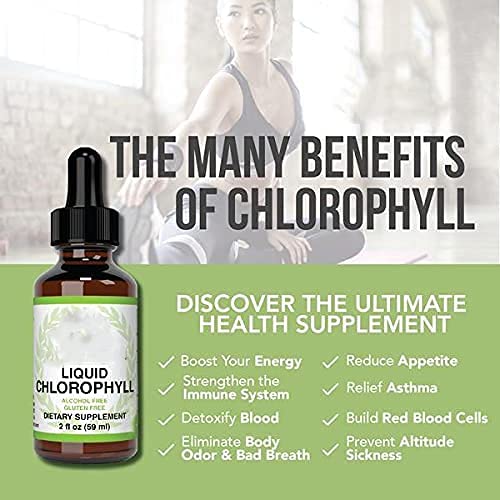 Liquid Chlorophyll Drops -Boost Energy, All-Natural Concentrate?Strengthen Immune System, Detox and Cleanse The Body… - Image 5