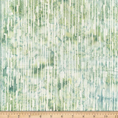 Hoffman Bali Batik Barcode Watercress Fabric