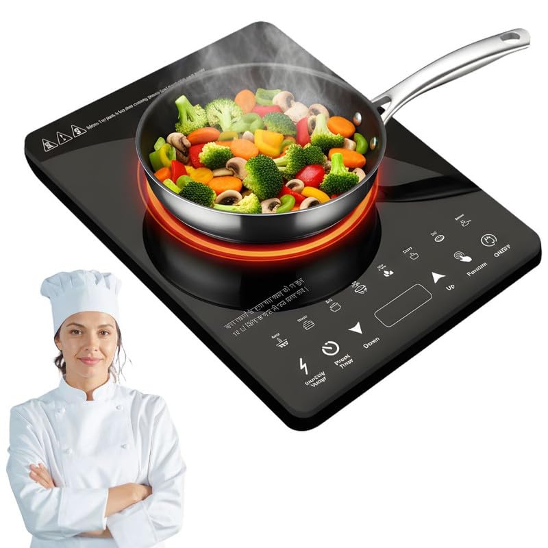 Drumstone (15 Years Replacement Warranty) 2000W Induction Cooktop...