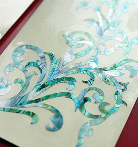 Image of Inlay Sticker for Guitars & Bass - Vintage Vines - Abalone Mix,B-161VVM-N