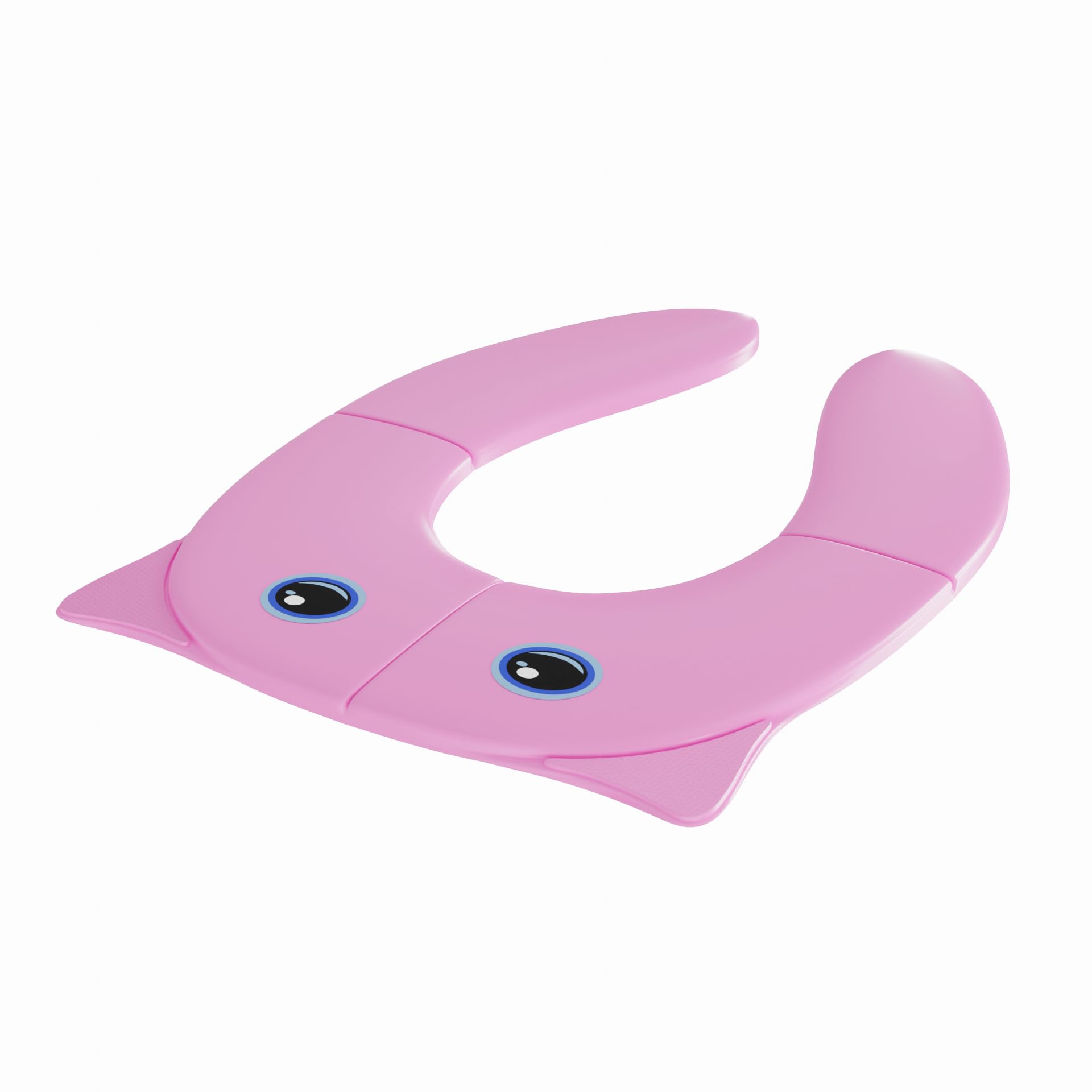 TECHHARK® Baby Potty Training Toilet Seat for Boys And Girls Kids, Non-Slip with Splash Guard, Fits Round & Oval Toilets, (TRAVEL PINK) - Image 6 thumbnail