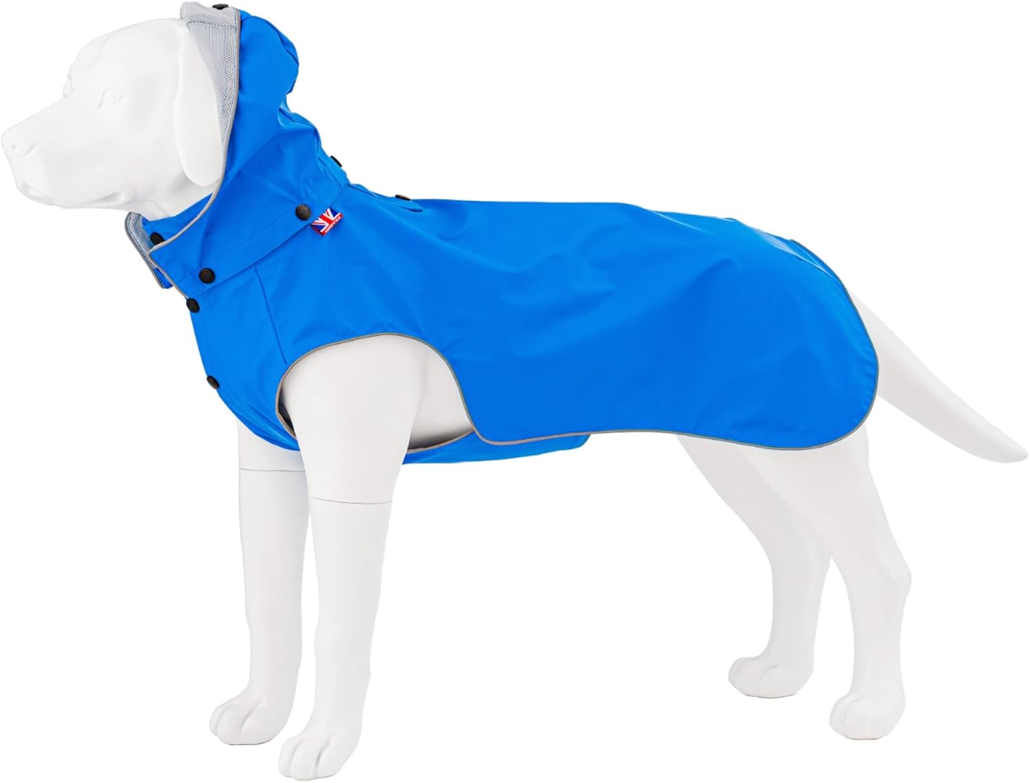 HUGO & HUDSON Dog Raincoat Waterproof Windproof Hooded