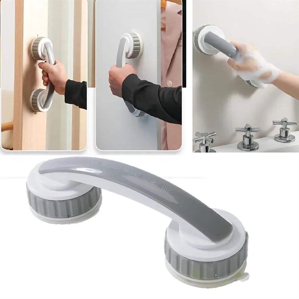 Asidero de seguridad for ducha, soporte antideslizante, for inodoro, baño, barra de apoyo segura, ventosa for vacío, pasamanos Asidero Baño(Mix-3PCS)