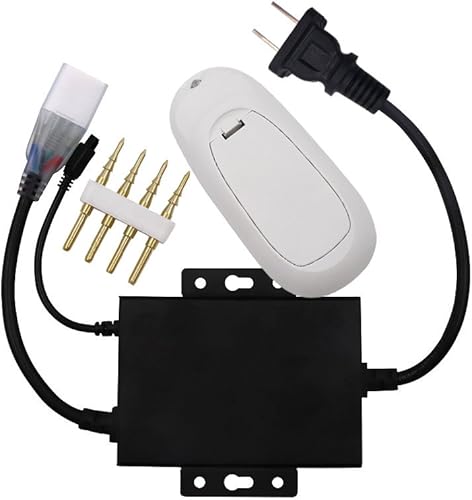 Miniatura 2 de 110-120V 1500W 24Key IR Control remoto RGB LED controlador para 5050 2835 LED neón cuerda luz