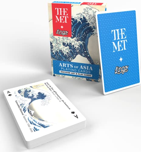 Lingo The Met Collection Of Asia Playing Cards And Educational Cards | 52 Count Deck Of Playing Cards | The Met Exhibits Of Asian Art With Key Trivia |The Met Collection Art Flash Cards #TOP9
