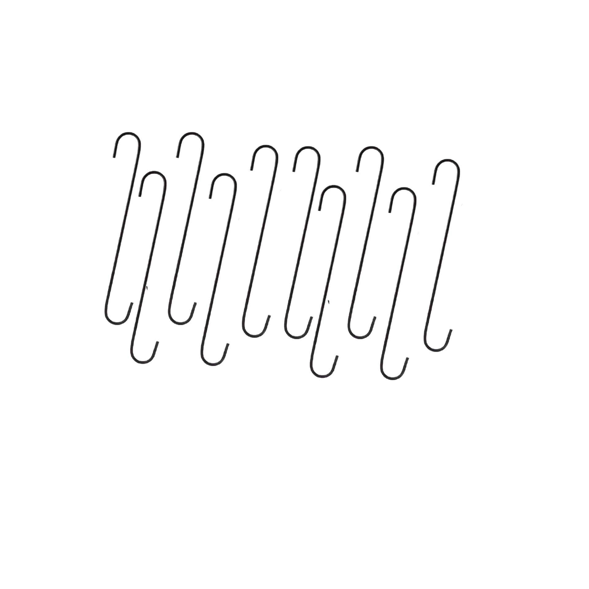 Stand Master Metal 10 inch S Hook for Hanging Plants Floer Pots,Kitchen Items Storage Organiser Hanger Multi Purpose Hanger Hook Hanger(Pack of 10)