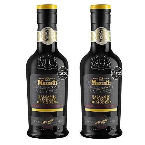 Mazzetti Balsamic Vinegar of Modena, Black Label (2 x 250ml)