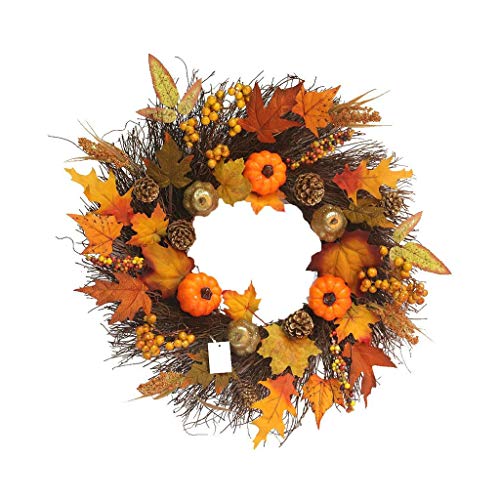 Couronnes de porte d'entrée d'automne pour sublimer votre intérieur en fête