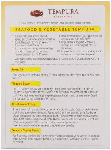 Dynasty Batter Mix Tempura, 8-ounces (Pack of6)