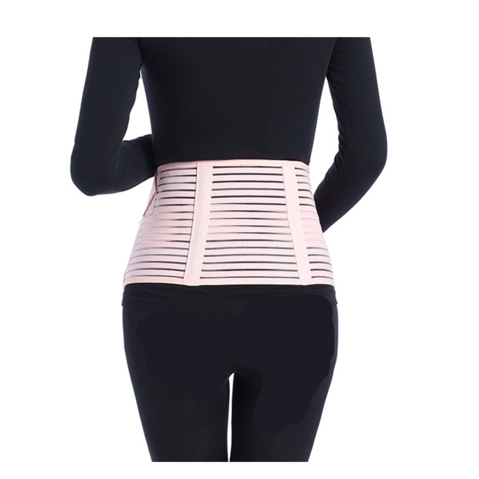 Premium-Gürtel für Schwangere Frauen, Schwangerschafts-Bauchgürtel, Taillenpflege, Bauchstütze, Bauchband, Rückenstütze, Schwangerschaftsschutz für die Bauchstütze (Farbe: Rosa, Gr