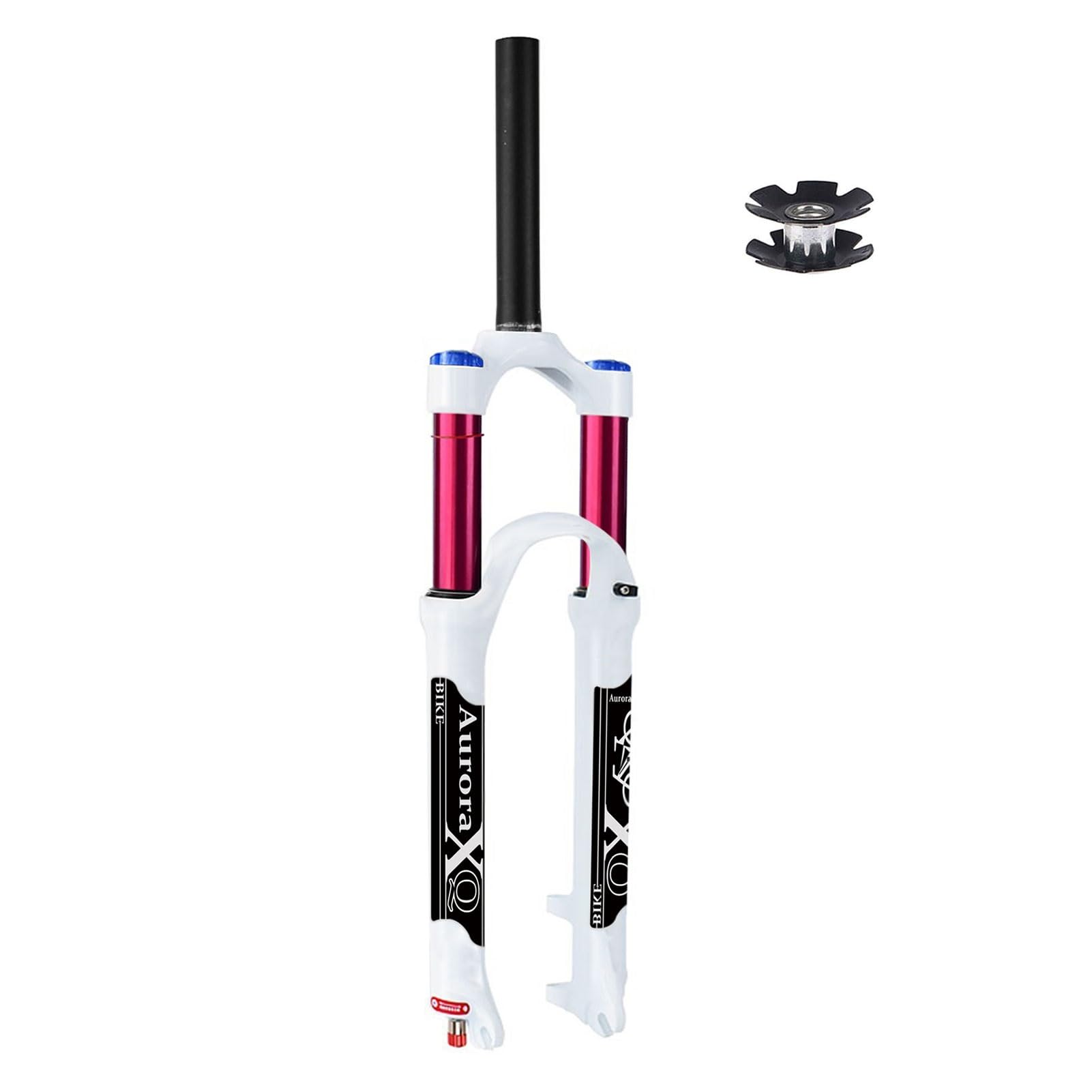 Fourche avant VTT 29 pouces AuroraXQ débattement 140 mm axe QR 9mm commande à distance